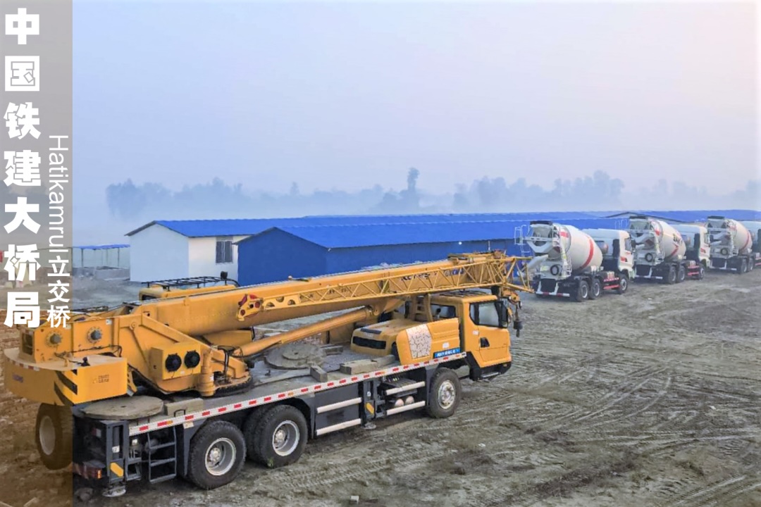 孟加拉Hatikamrul立交桥改建项目 全景图